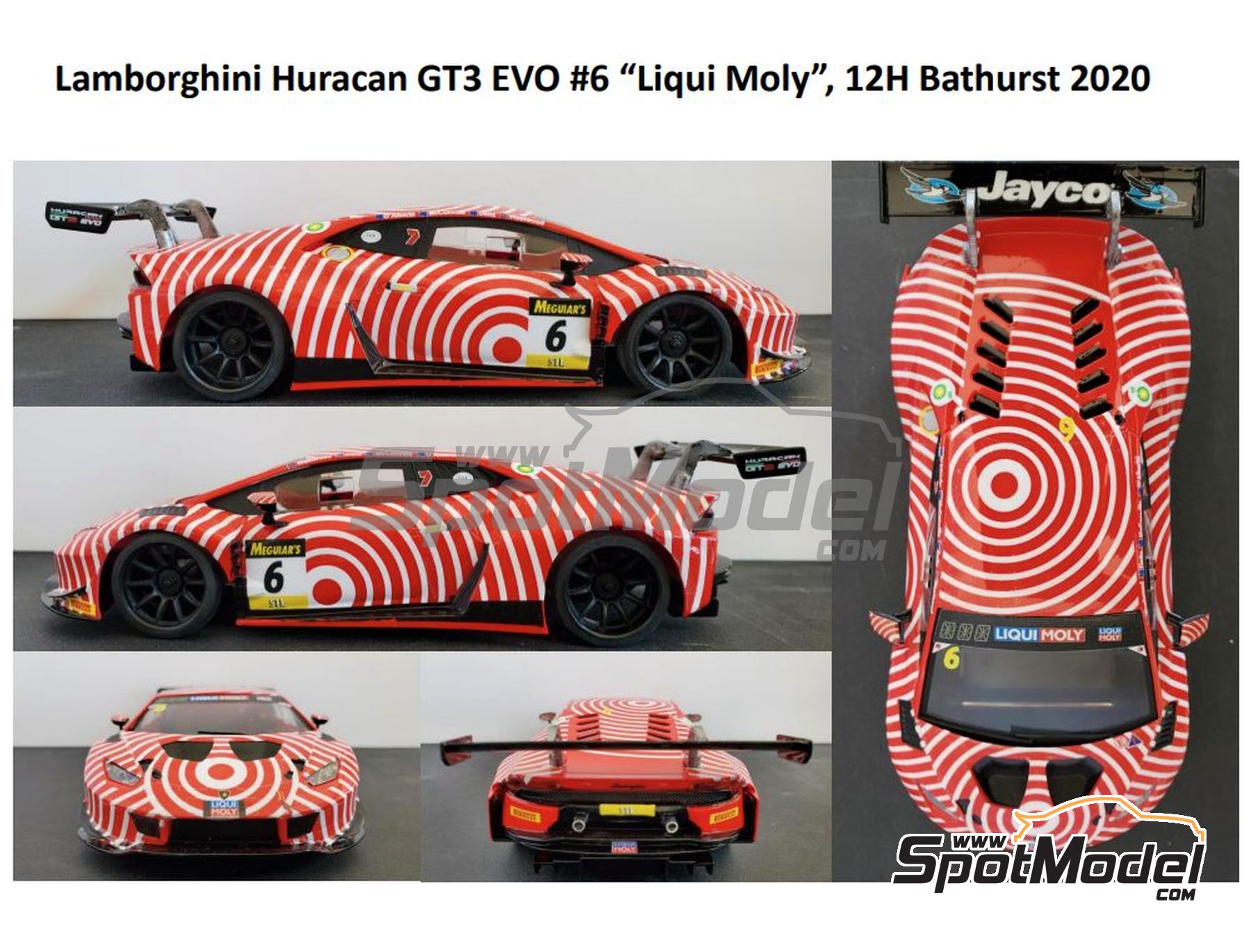 Lamborghini Huracan GT3 Wall Racing Team sponsored by WM Waste - 12 hours  Bathurst 2020. Marking / livery in 1/27 scale, designed by OlivierSD and man